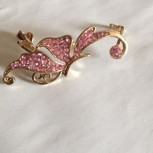 Stunning New pink stone earrings